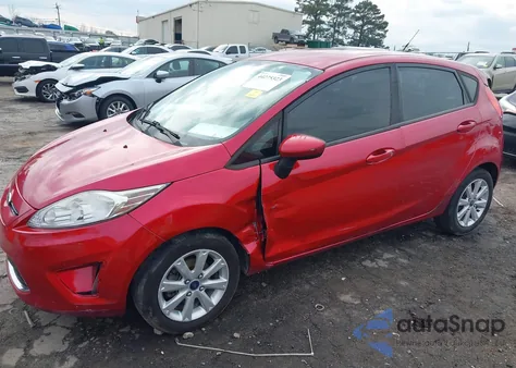 2012 Ford Fiesta Se из США, поврежденный, VIN 3FADP4EJ6CM220000